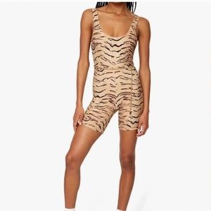 WeWoreWhat Tiger Jumpsuit | Size small